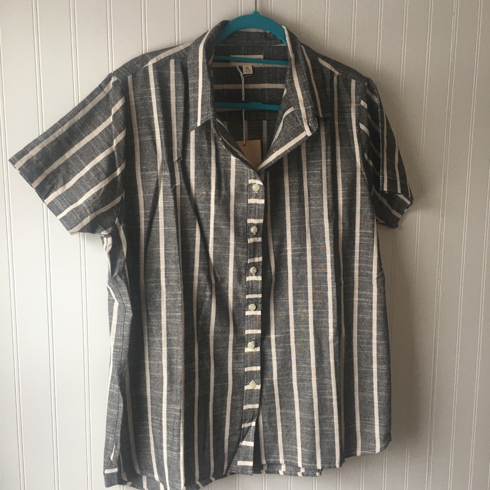 Tradlands Costa Stripe Shirt NWT XL